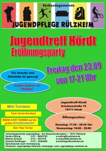 Jugendtreff Eröffnung Hördt