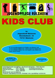 Kids Club Programm Teil 1