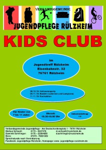 Kids Club Programm Teil 2